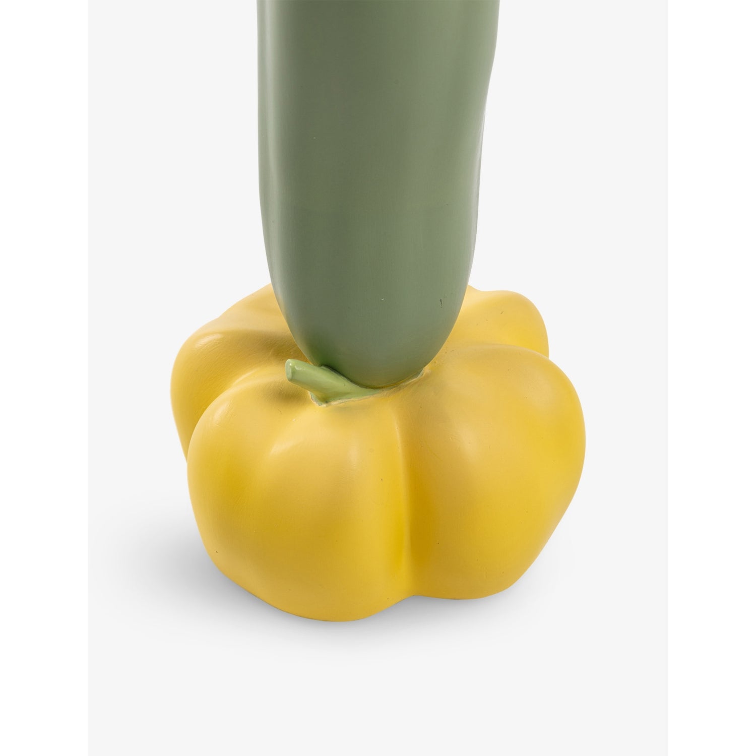Seletti Vitamin cucumber resin candlestick 26.5cm (British brand)