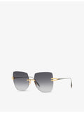 Dita metal sunglasses irregular frame D4000465, imported from the UK