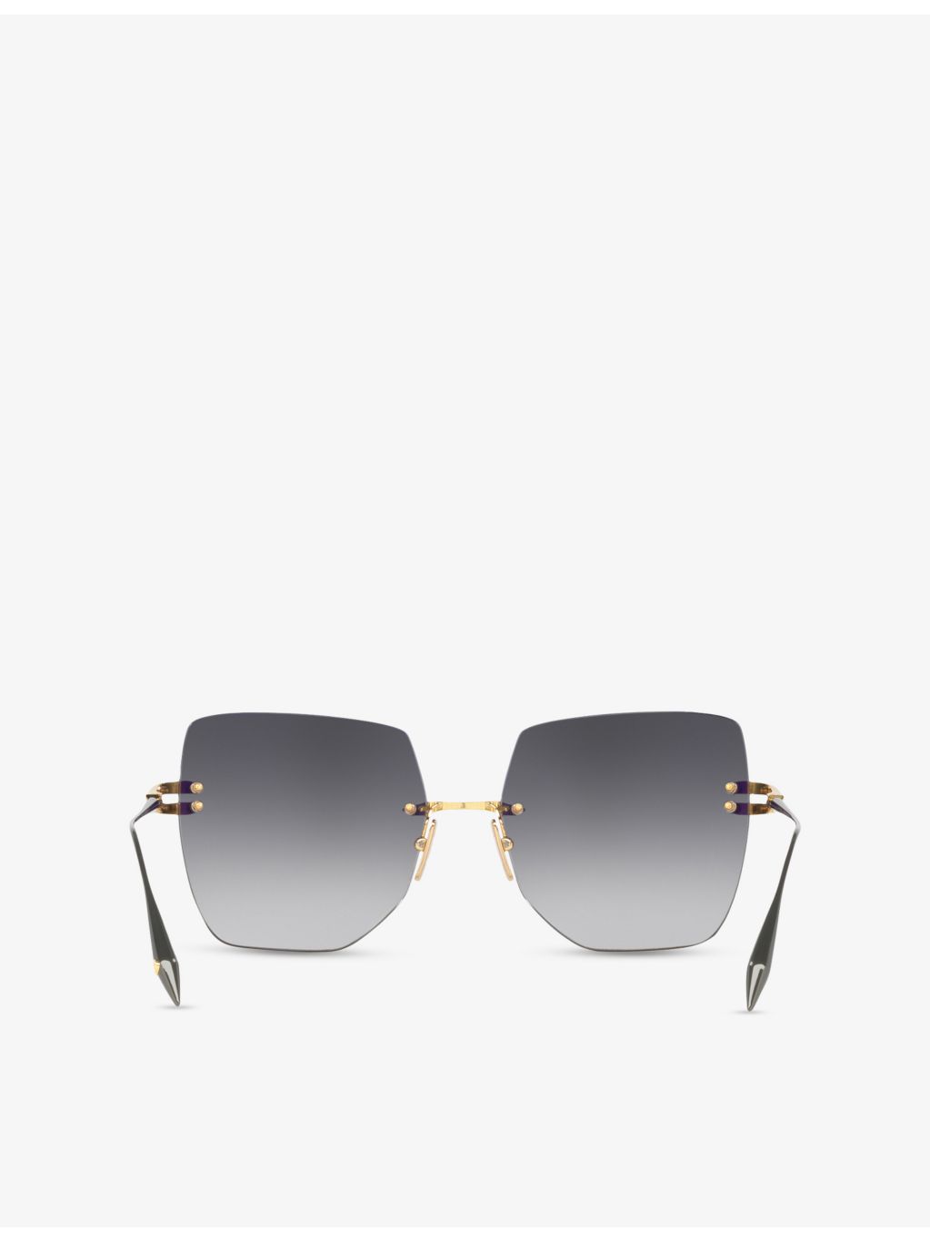 Dita metal sunglasses irregular frame D4000465, imported from the UK