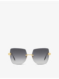 Dita metal sunglasses irregular frame D4000465, imported from the UK
