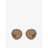 Dita round-frame metal sunglasses (British brand)