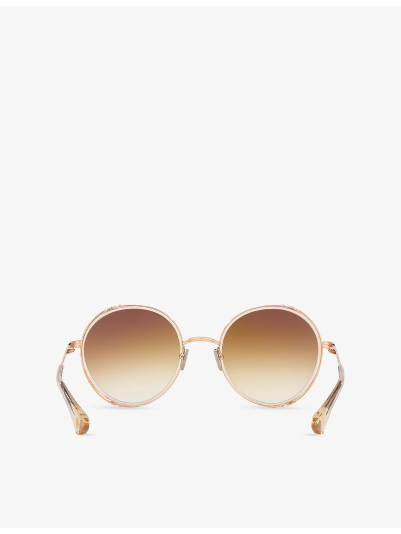 Dita round-frame metal sunglasses D4000466 (British brand)