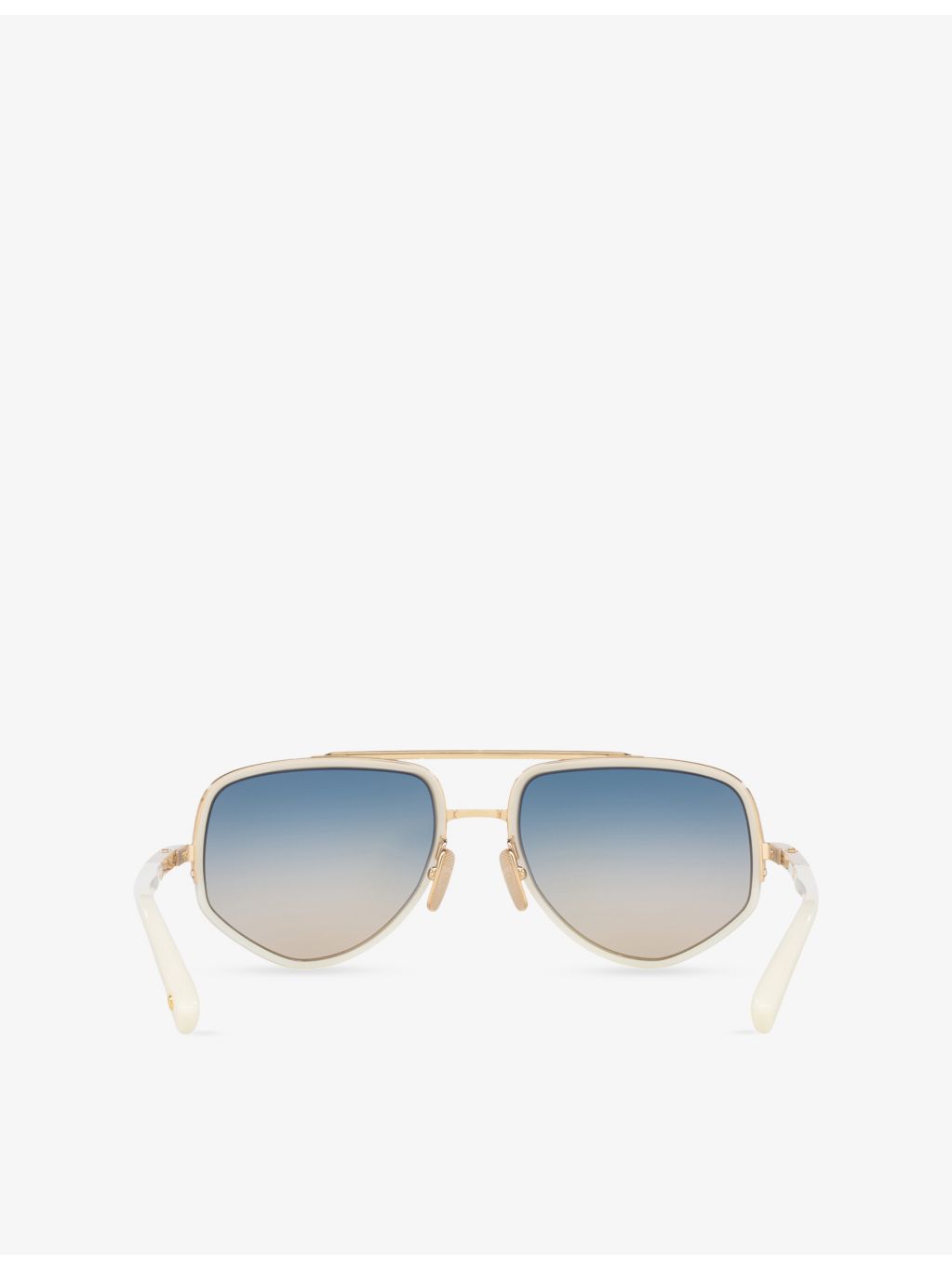 DITA acetate pilot sunglasses with double bridge, UK version