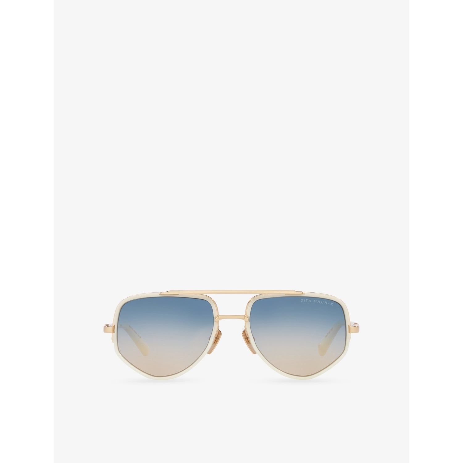 DITA acetate pilot sunglasses with double bridge, UK version