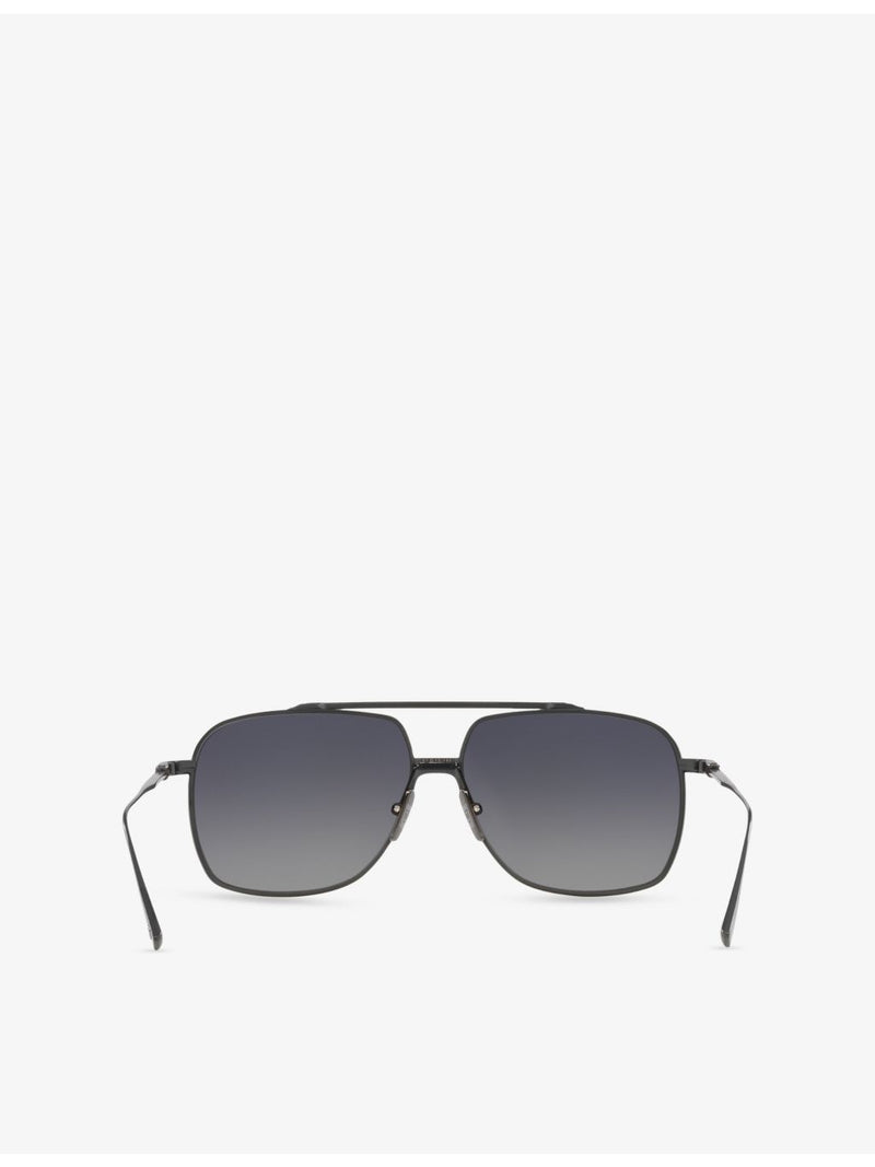 DITA DTS100 aviator metal sunglasses - British product