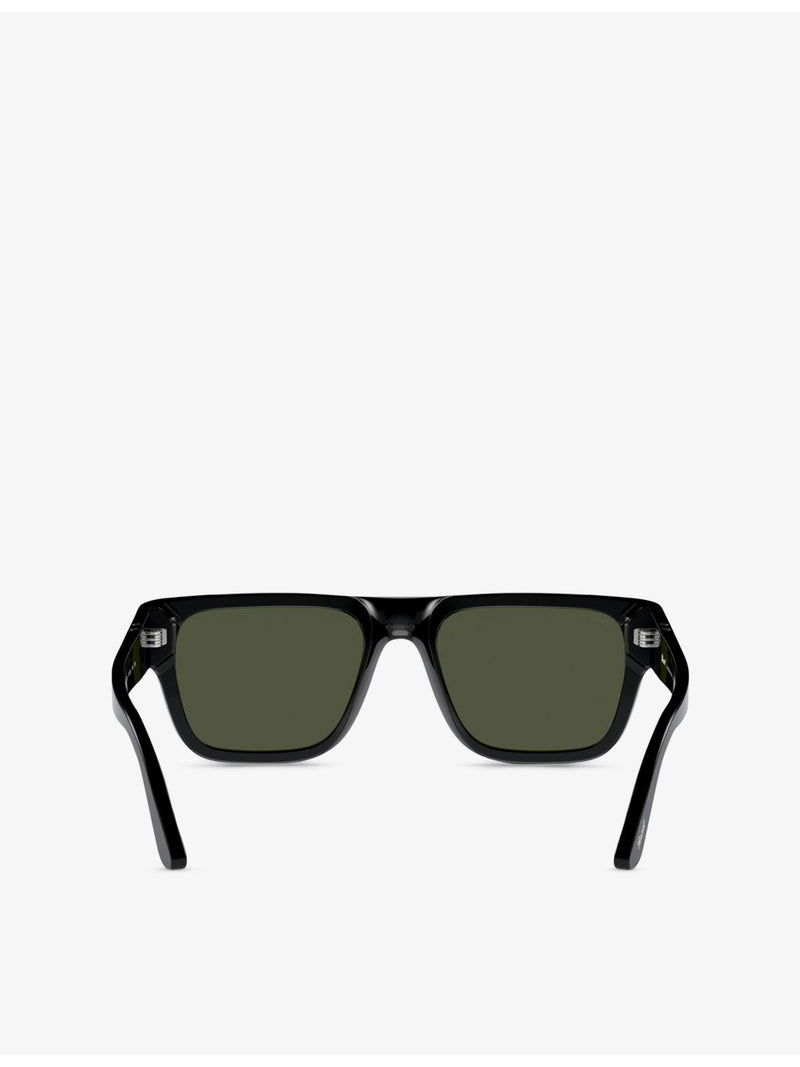 Persol square-frame acetate sunglasses PO3348S (British brand)