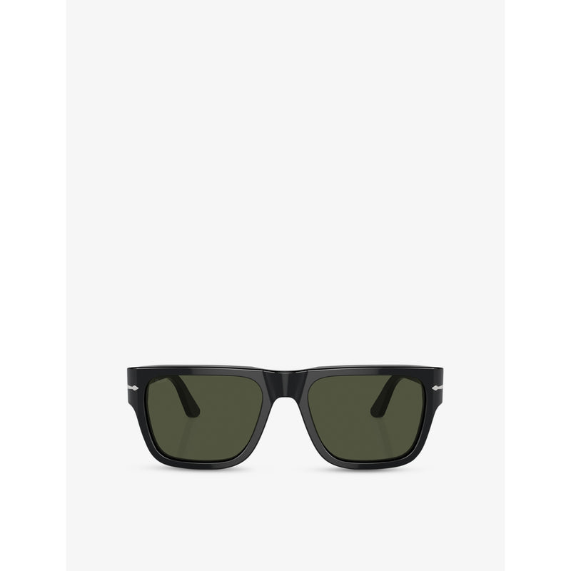 Persol square-frame acetate sunglasses PO3348S (British brand)