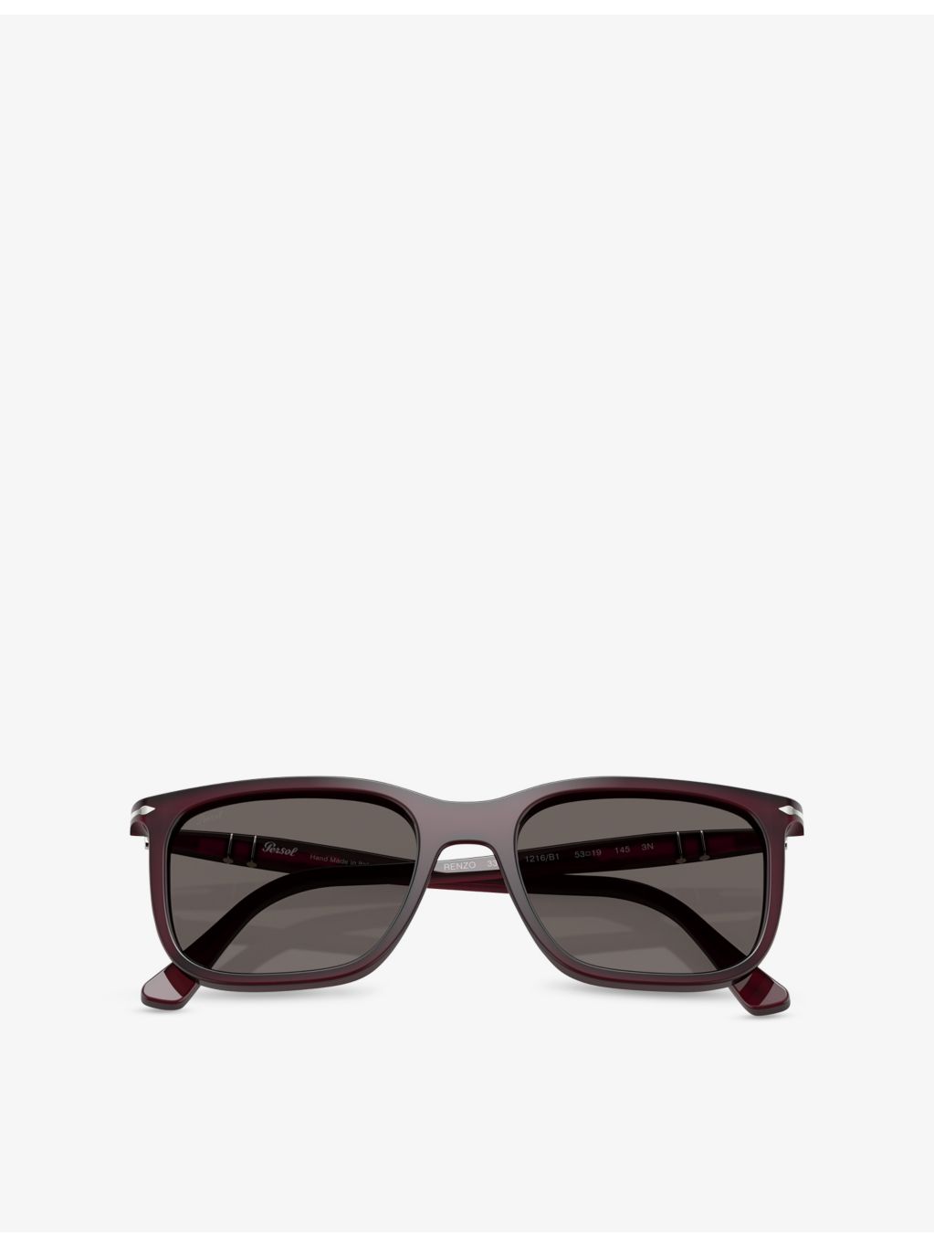 Persol PO3357S rectangular acetate sunglasses with tinted lenses (British brand)