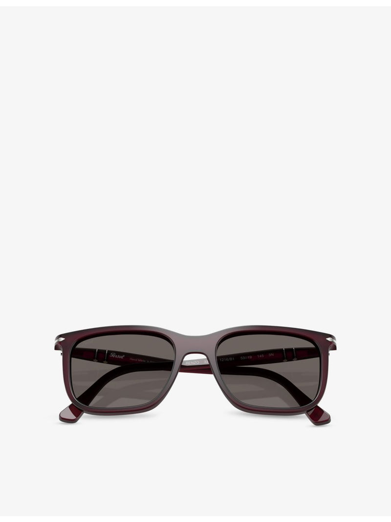 Persol PO3357S rectangular acetate sunglasses with tinted lenses (British brand)