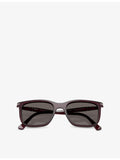 Persol PO3357S rectangular acetate sunglasses with tinted lenses (British brand)