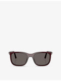 Persol PO3357S rectangular acetate sunglasses with tinted lenses (British brand)