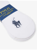 Polo Ralph Lauren logo-embroidered liner socks pack of three (British brand)