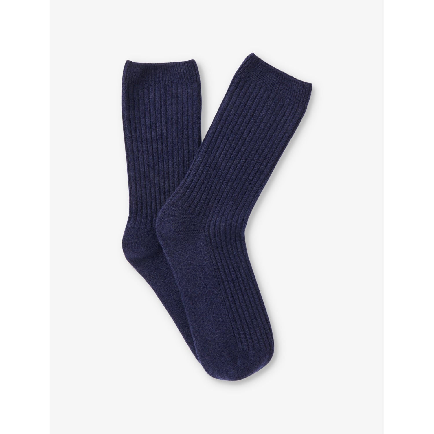 Whistles ribbed-knit cashmere socks, ankle length, UK version