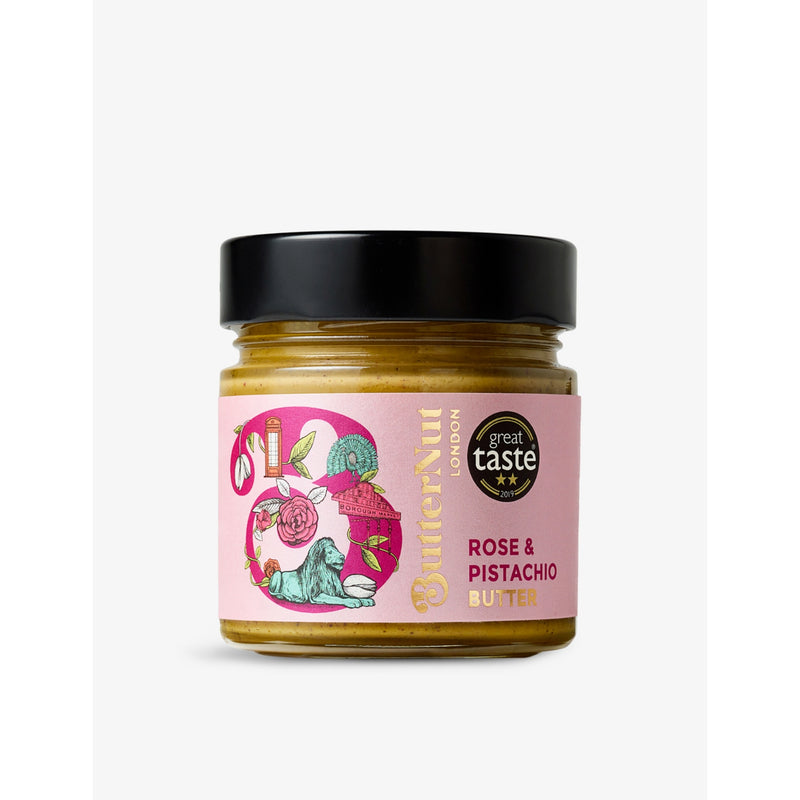 ButterNut of London rose and pistachio nut butter 180g (British brand)