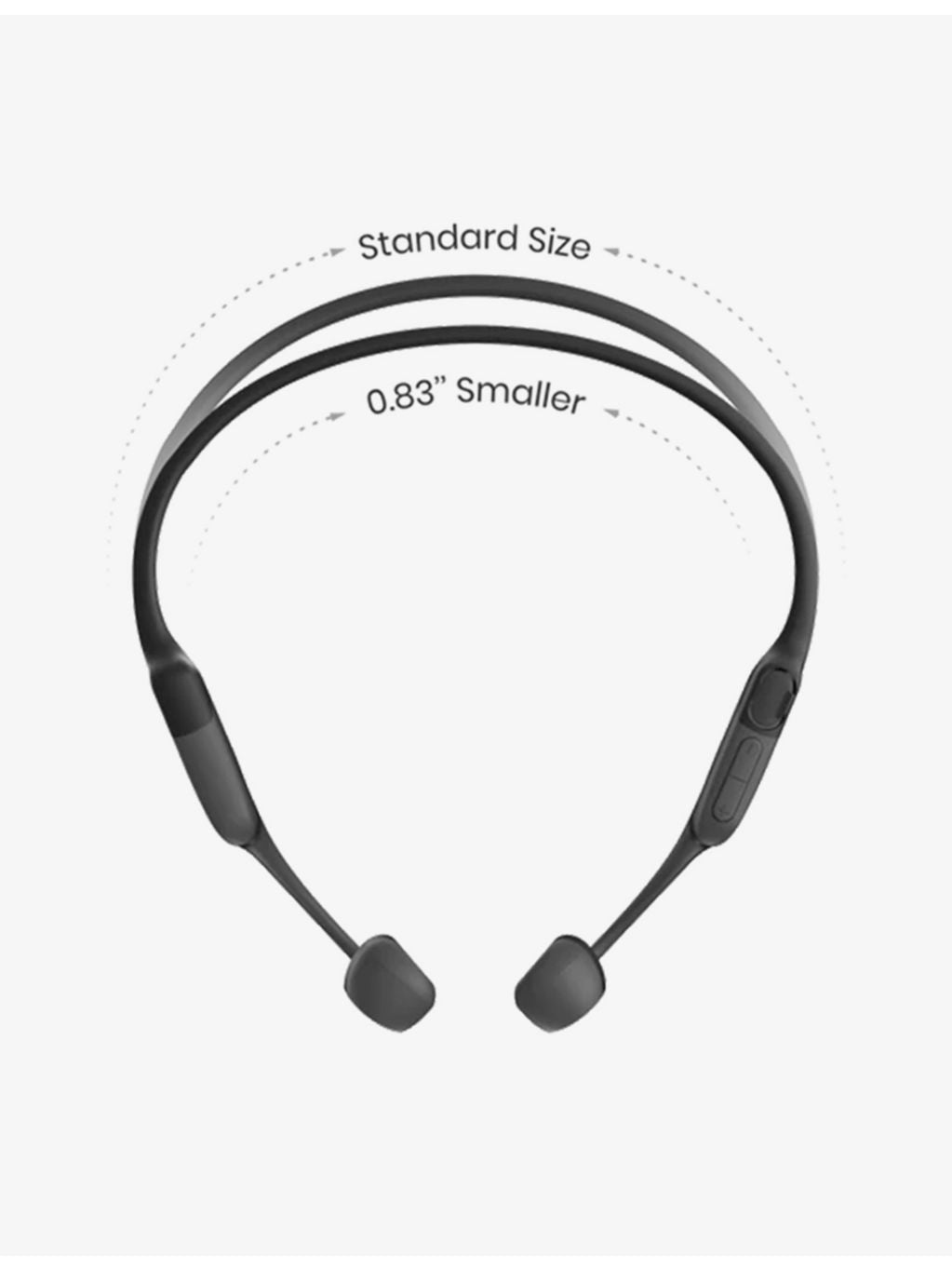 Shokz OpenRun Mini bone conduction headphones, UK version