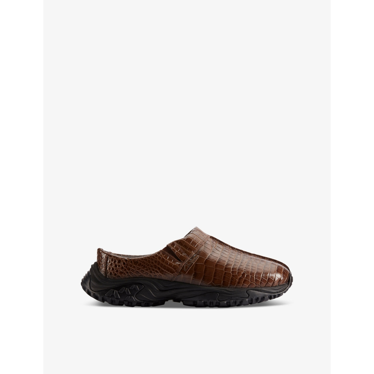 Clarks x Martine Rose Clog 1 croc-embossed leather clogs - EUR 40 / 6 UK MEN
