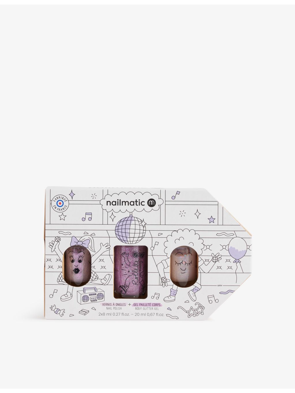 nailmatic Party Bus makeup gift set, imported from the UK
