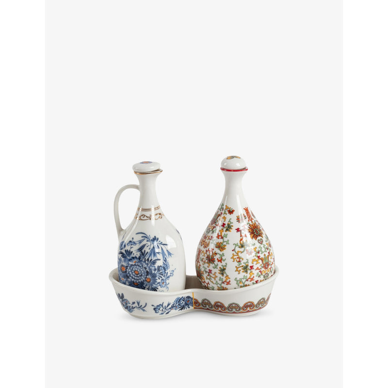 Seletti porcelain seasoning set of two with printed design (British brand)