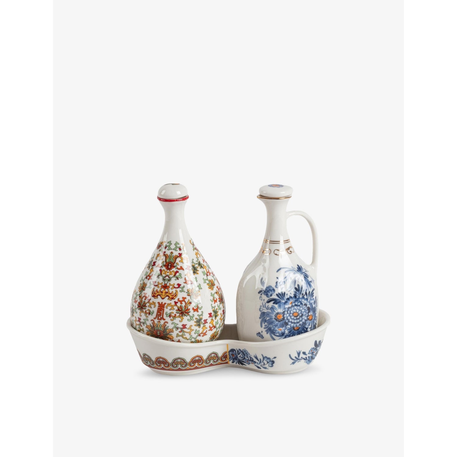 Seletti porcelain seasoning set of two with printed design (British brand)
