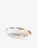 Seletti Hybrid Desivia bone china bread basket, UK version
