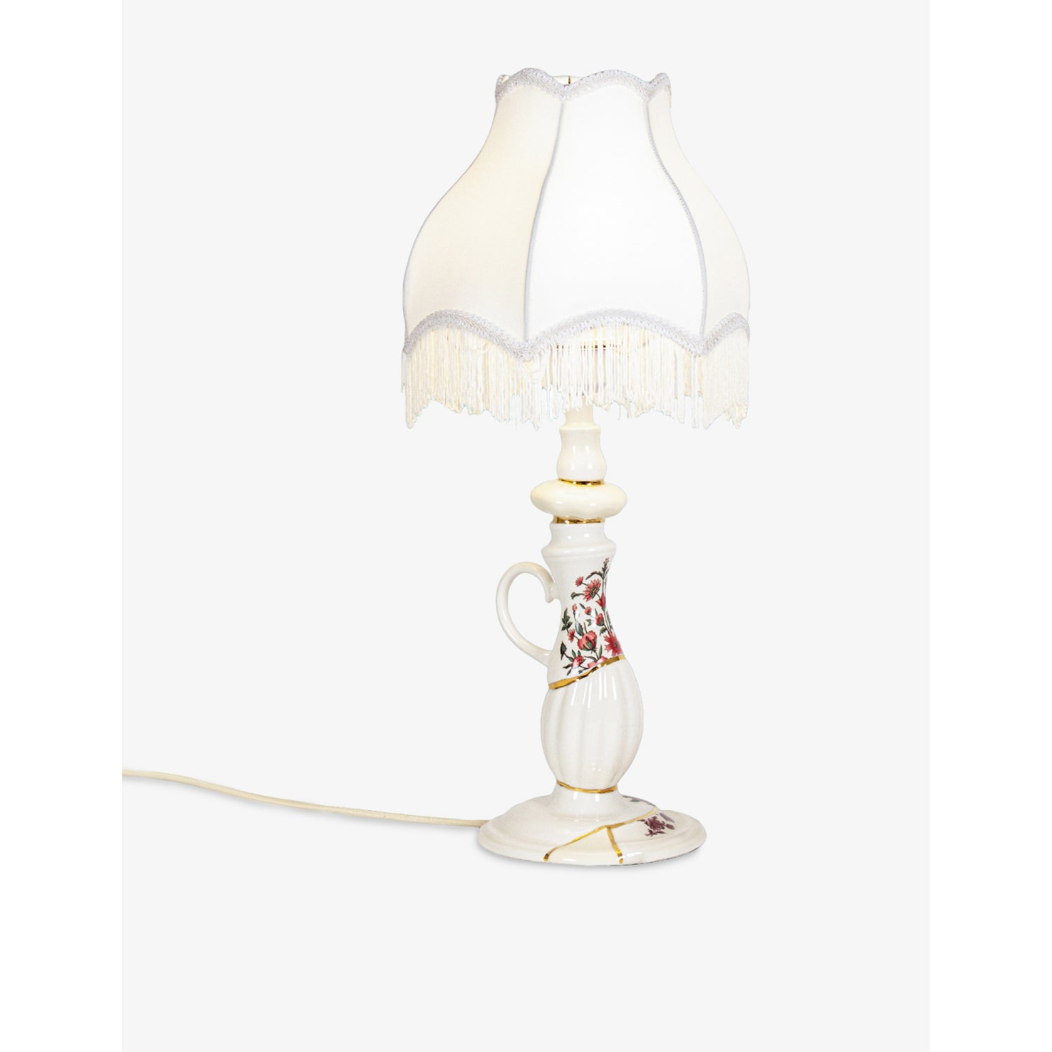 Seletti Kintsugi porcelain dimmable lamp 60cm - British product