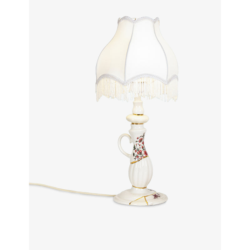 Seletti Kintsugi porcelain dimmable lamp 60cm - British product