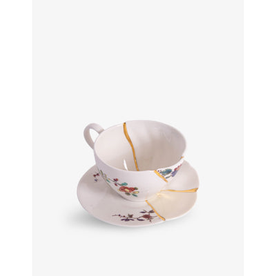 selfridges Seletti Kintsugi 2 Porcelain Tea Set- Buy online at McGrocer