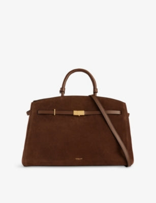 Demellier Hudson leather tote bag, imported from the UK