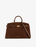 Demellier Hudson leather tote bag, imported from the UK