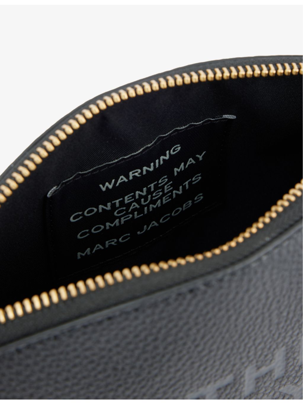 Marc Jacobs The Beauty Bag leather cosmetics pouch, imported from the UK