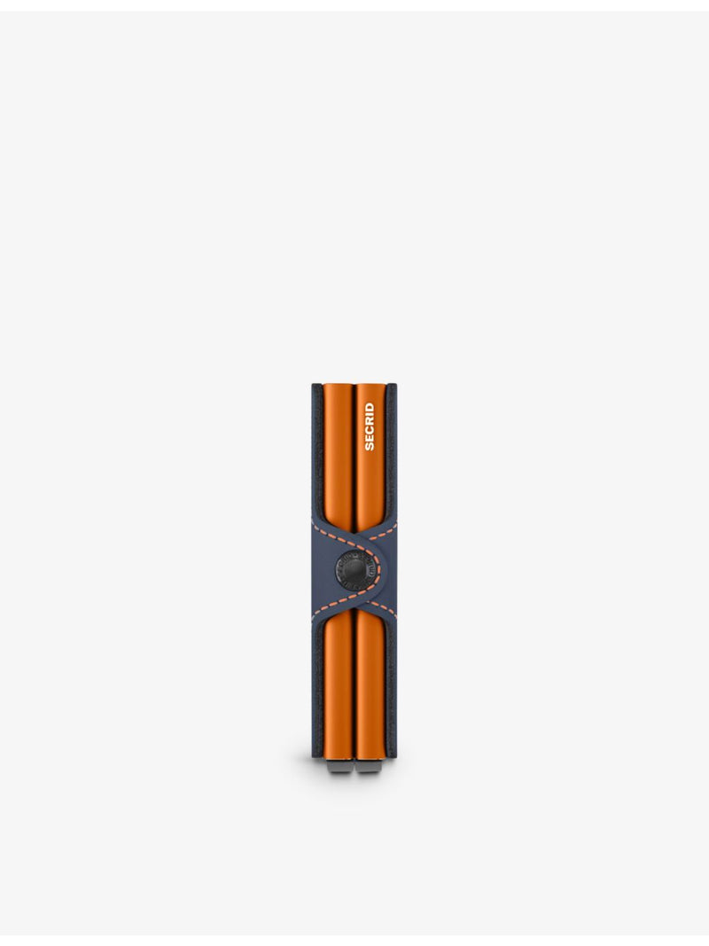 Secrid Twinwallet leather wallet logo-debossed, UK version
