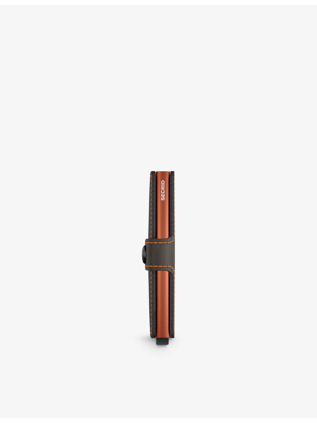 Secrid matte leather wallet with aluminium card protector, UK version