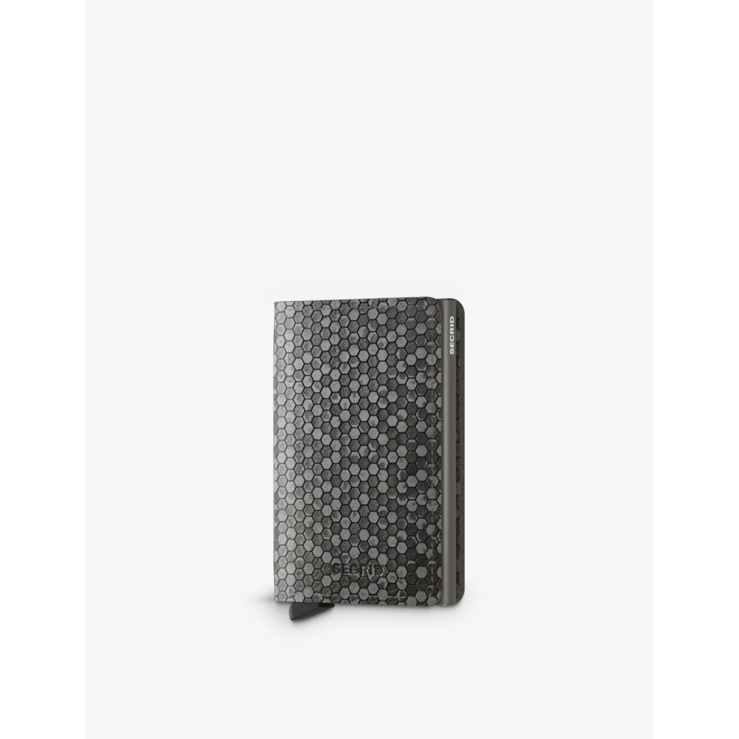 Secrid Miniwallet hexagonal-print leather - British product