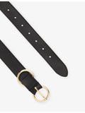 Whistles double-ring buckle leather belt 92.7cm, imported from the UK