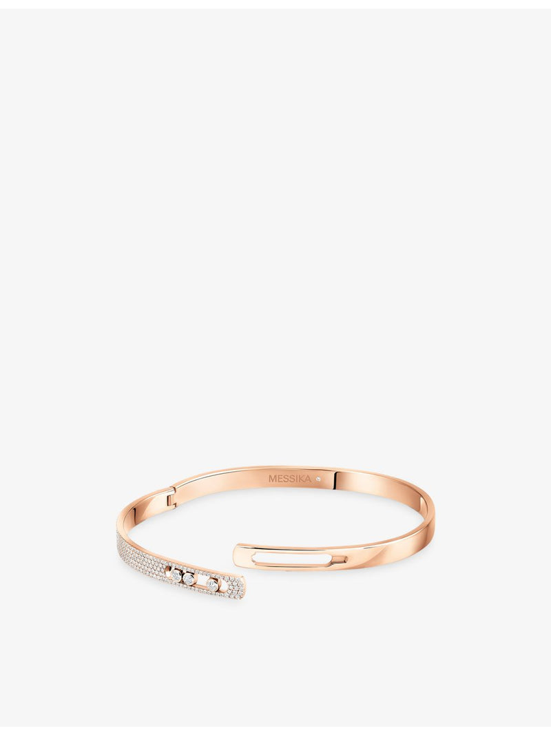 Messika Noa Pavé bangle 0.95ct diamond, imported from the UK