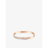 Move Noa Bangle Pavé PM 18ct rose-gold and 0.95ct diamond bangle - S