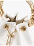 Jimmy Choo satin flower-embellished cross-body bag (British brand)