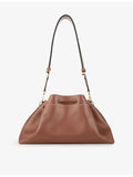 Jimmy Choo Bon Bon leather bucket bag with gold hardware (British brand)