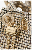 Jimmy Choo micro crystal mesh top-handle bag, imported from the UK