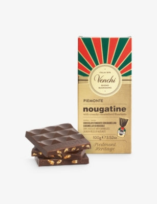 Venchi Nougatine chocolate bar 95g, UK version