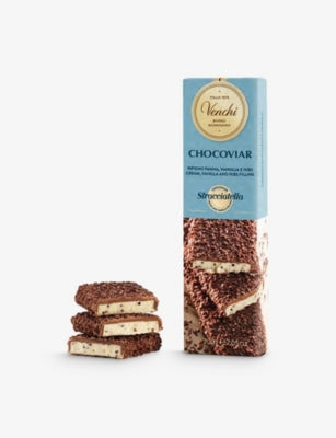 Venchi Chocoviar Stracciatella soft bar 200g - British product