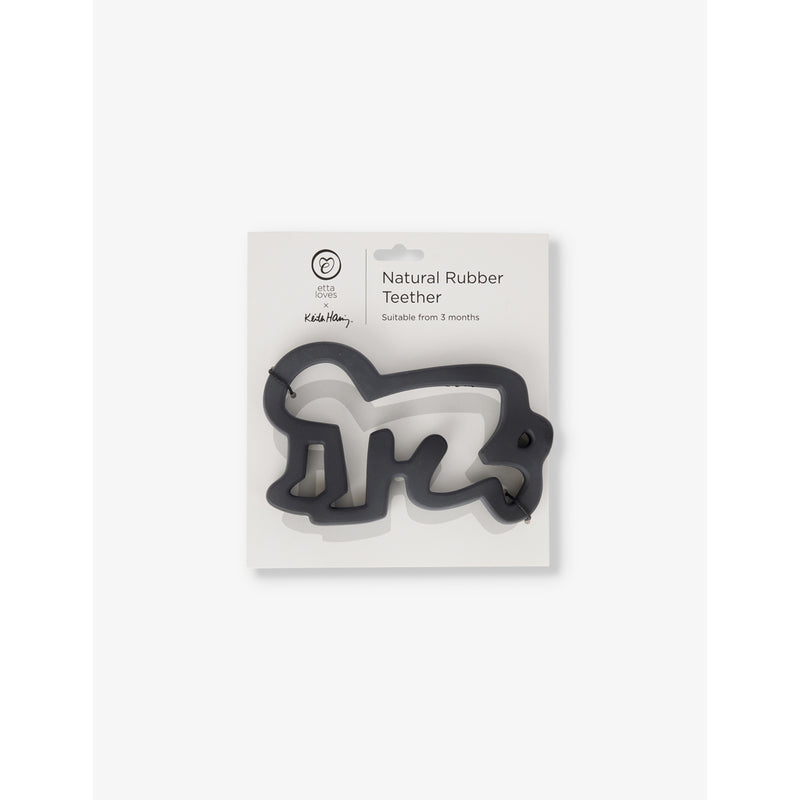 Etta Loves Keith Haring baby rubber teether 9cm - British product