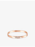 Messika 18ct rose-gold diamond bangle 0.11ct, imported from the UK