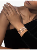 Messika Move Noa 18ct rose-gold 0.95ct diamond bangle - British product