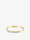 Messika Move Noa 18ct Yellow Gold 0.90ct Pavé Diamond Bangle