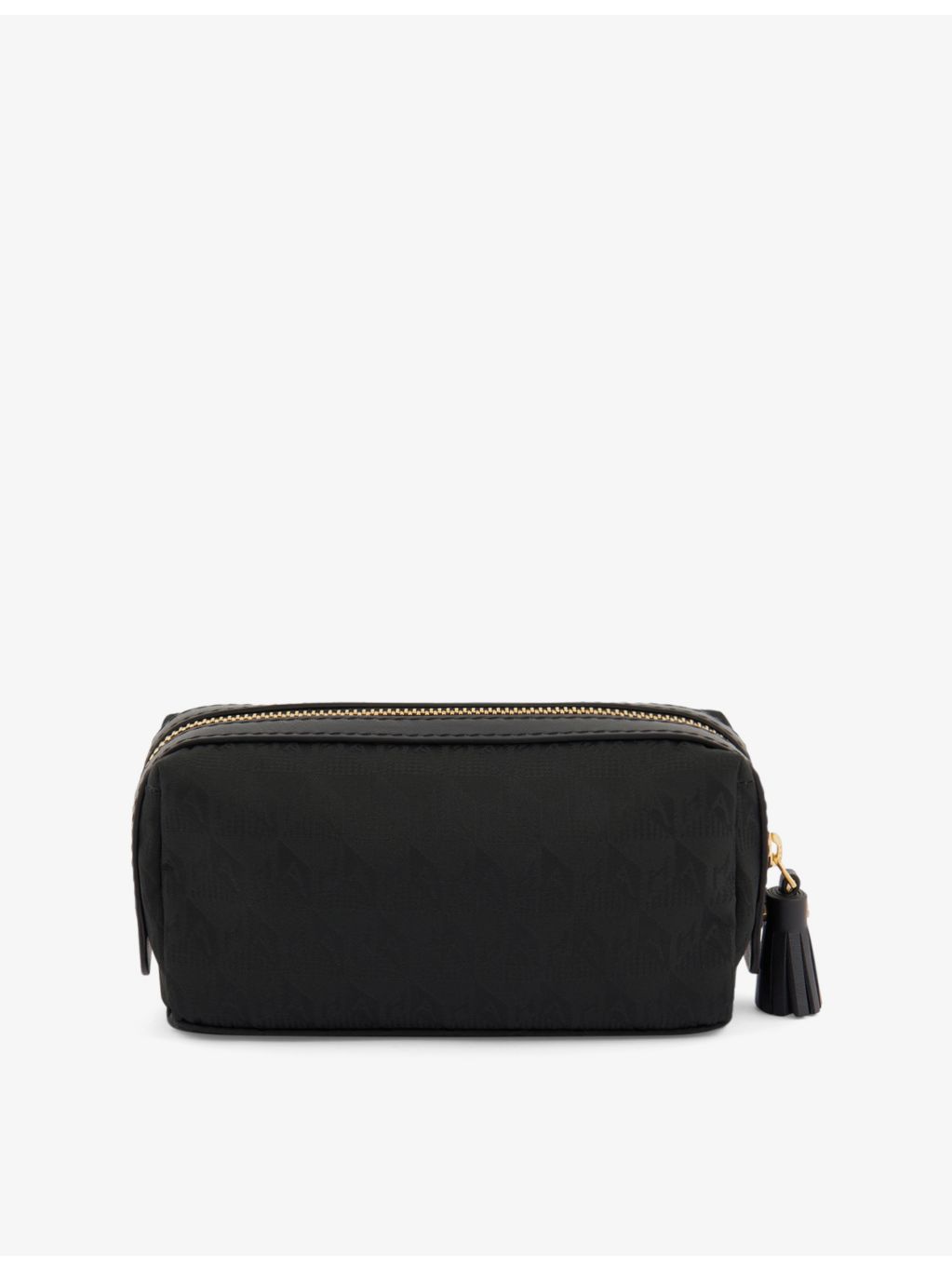 Anya Hindmarch Girlie Stuff logo-jacquard nylon pouch, imported from the UK