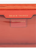Anya Hindmarch Beach Things logo-jacquard nylon pouch - British product