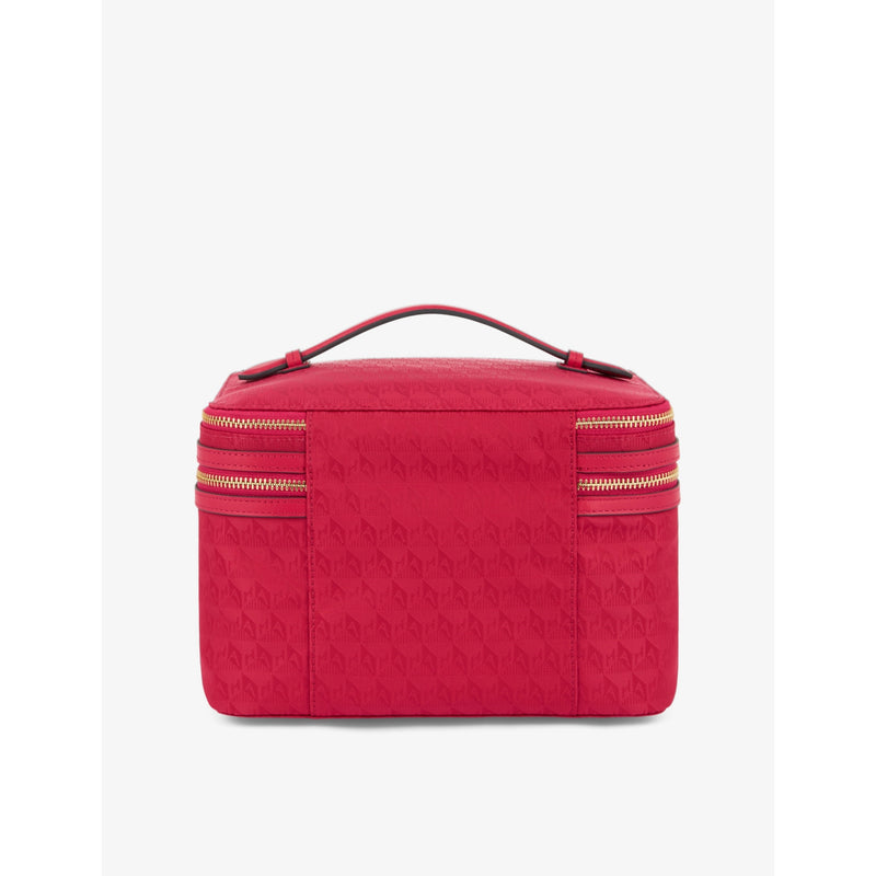 Anya Hindmarch logo-embossed nylon vanity kit - British product