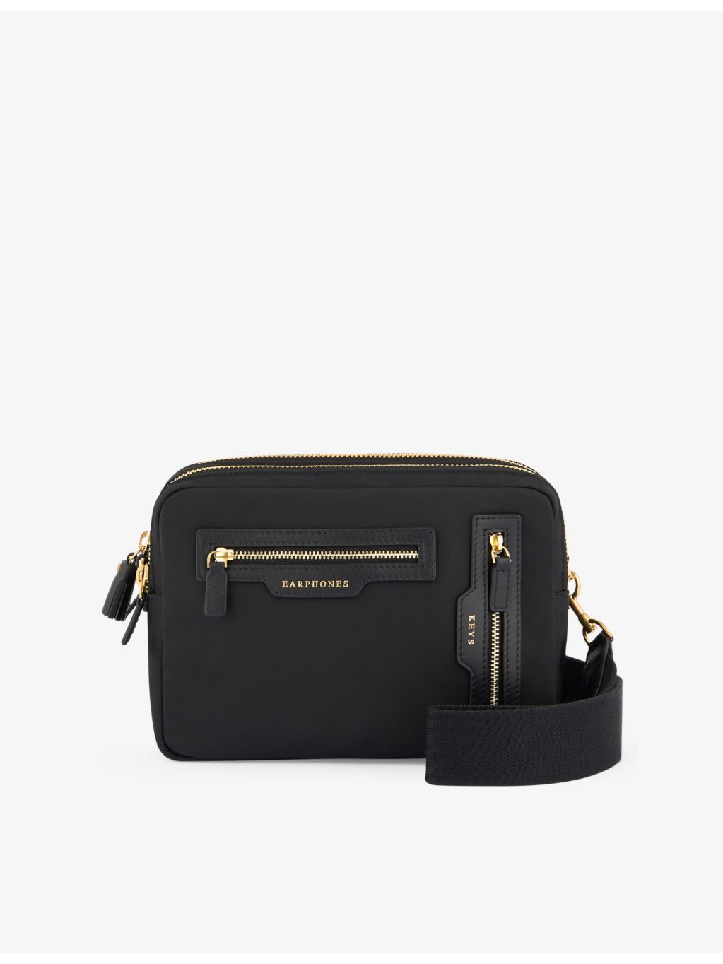 Anya Hindmarch Trio nylon cross-body bag, UK version