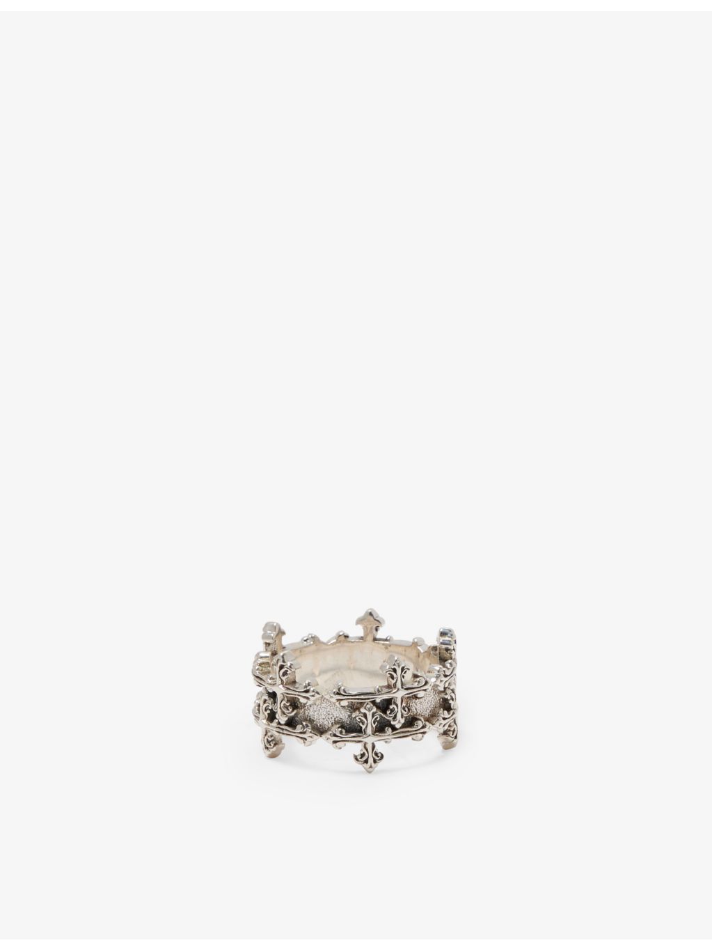 Avelli Cross sterling silver ring - British product